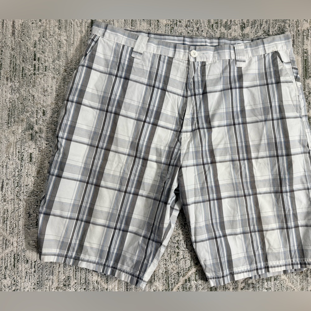 Burn side Men's Y2K Checkered Shorts